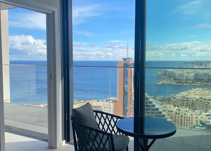 Mercury Tower Elena K 24th Panoramic View דירה Saint Julian's